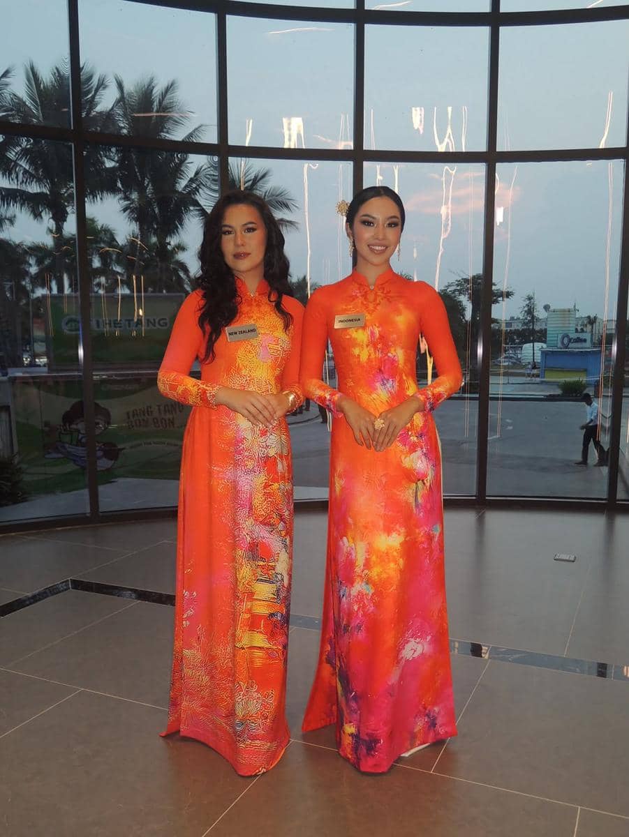Potret Audrey Bianca di Opening Ceremony Miss World 2026