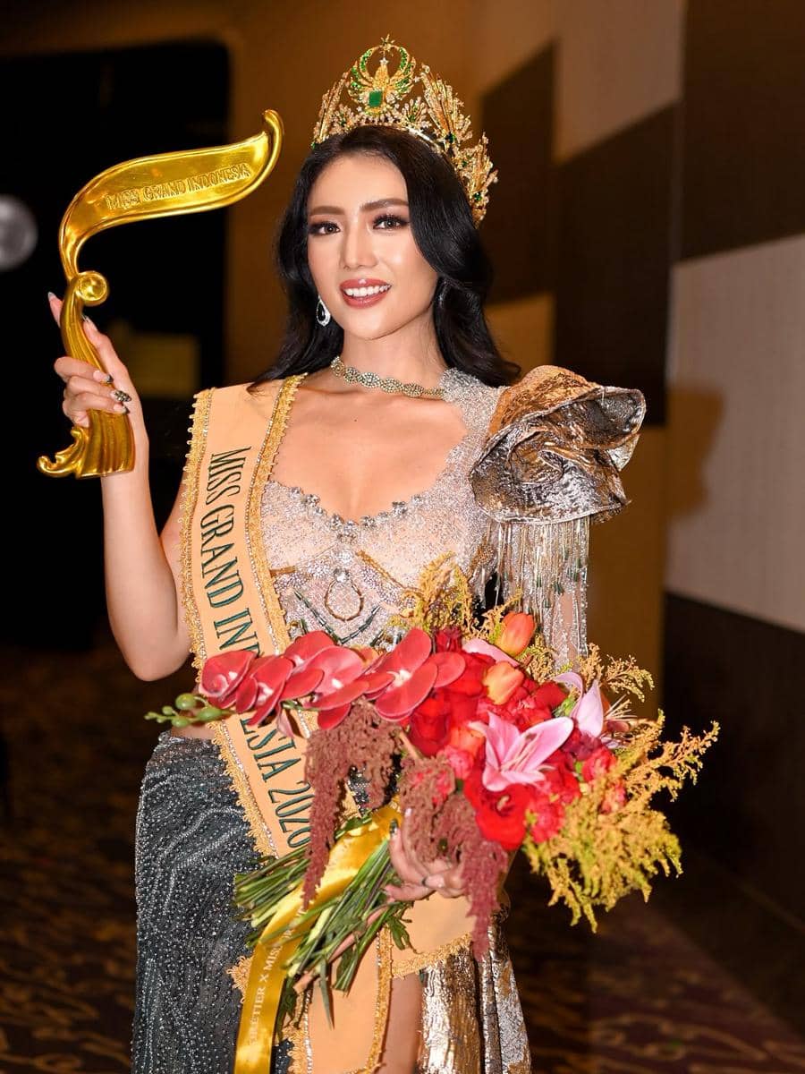 Potret Penobatan Dilza Salsabila Sebagai Miss Grand Indonesia 2026