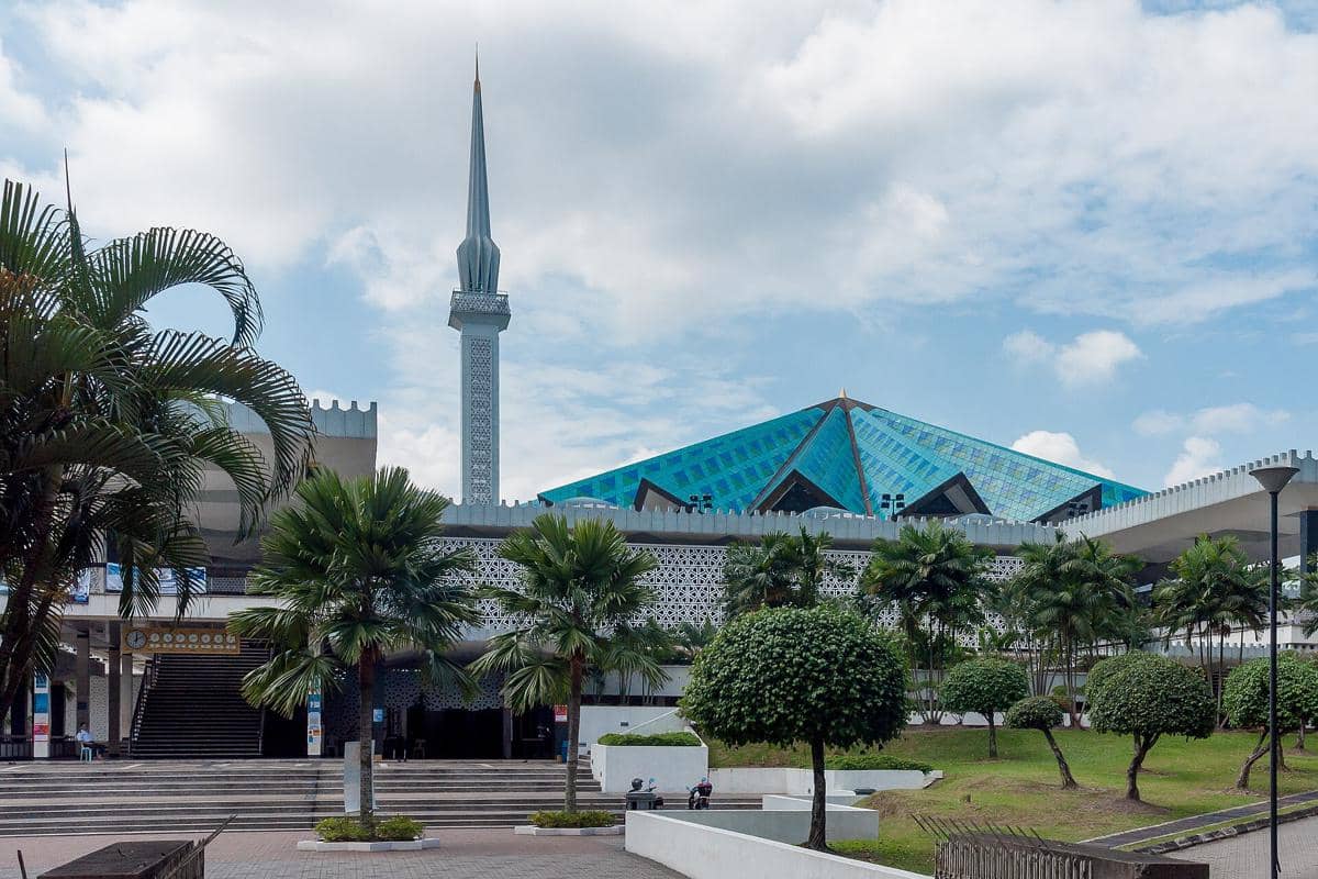 potret National Mosque Malaysia