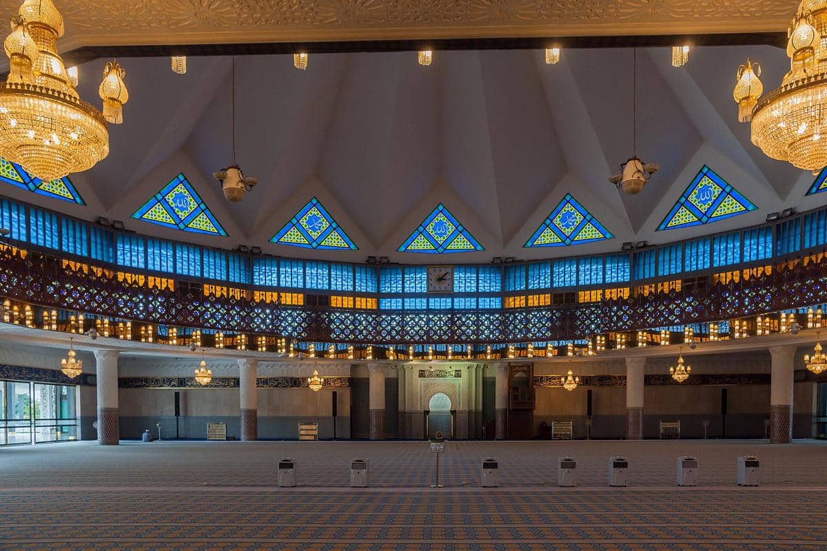 potret National Mosque Malaysia