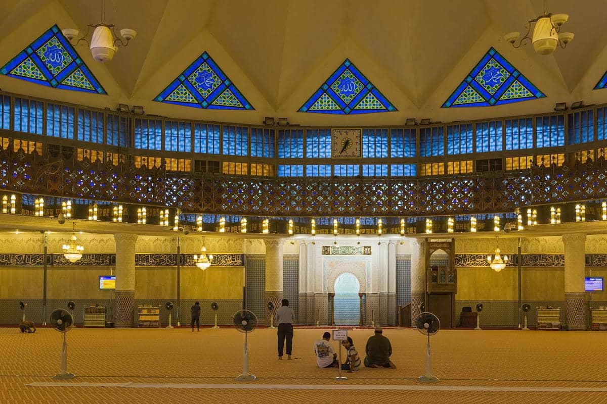 potret National Mosque Malaysia