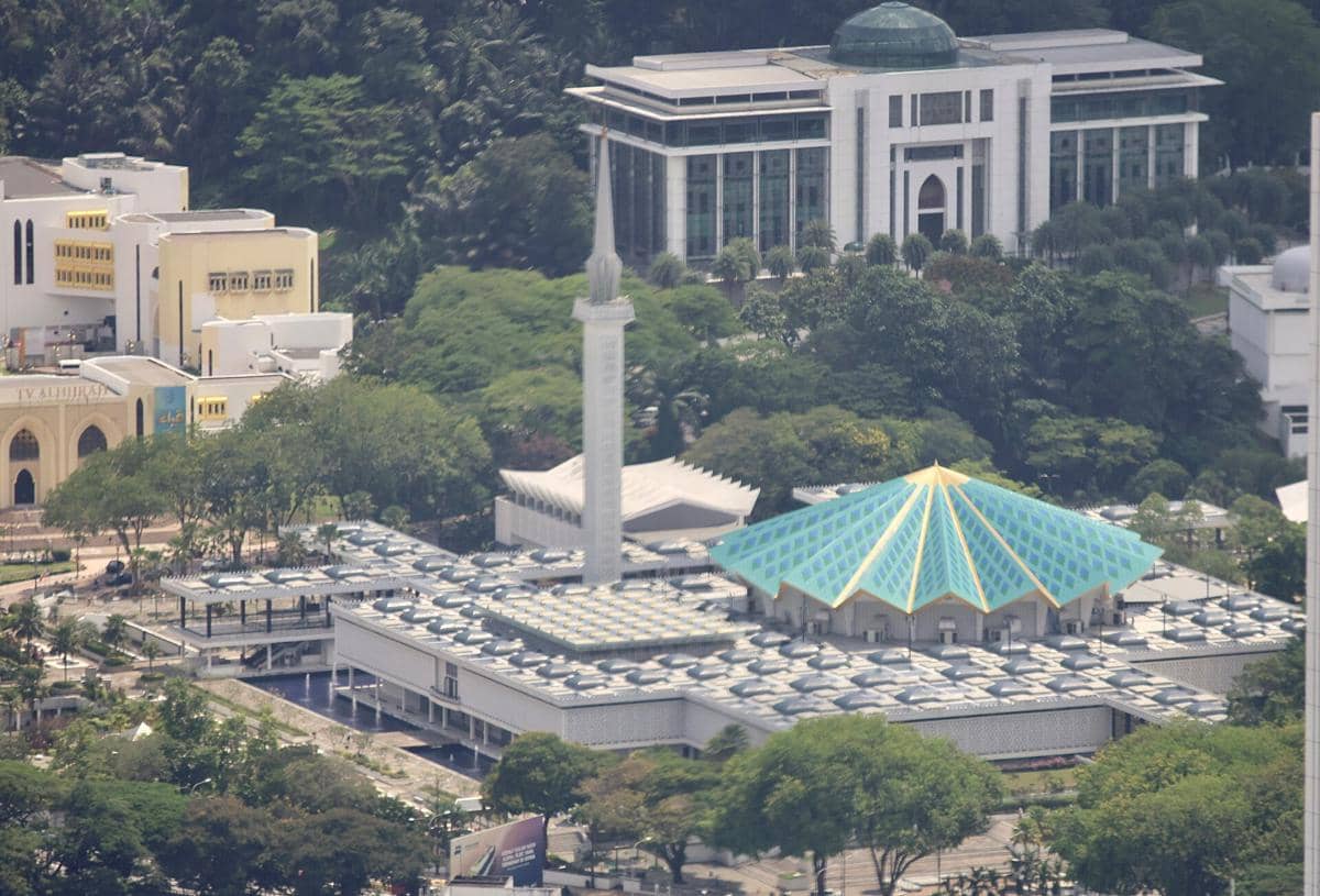 potret National Mosque Malaysia
