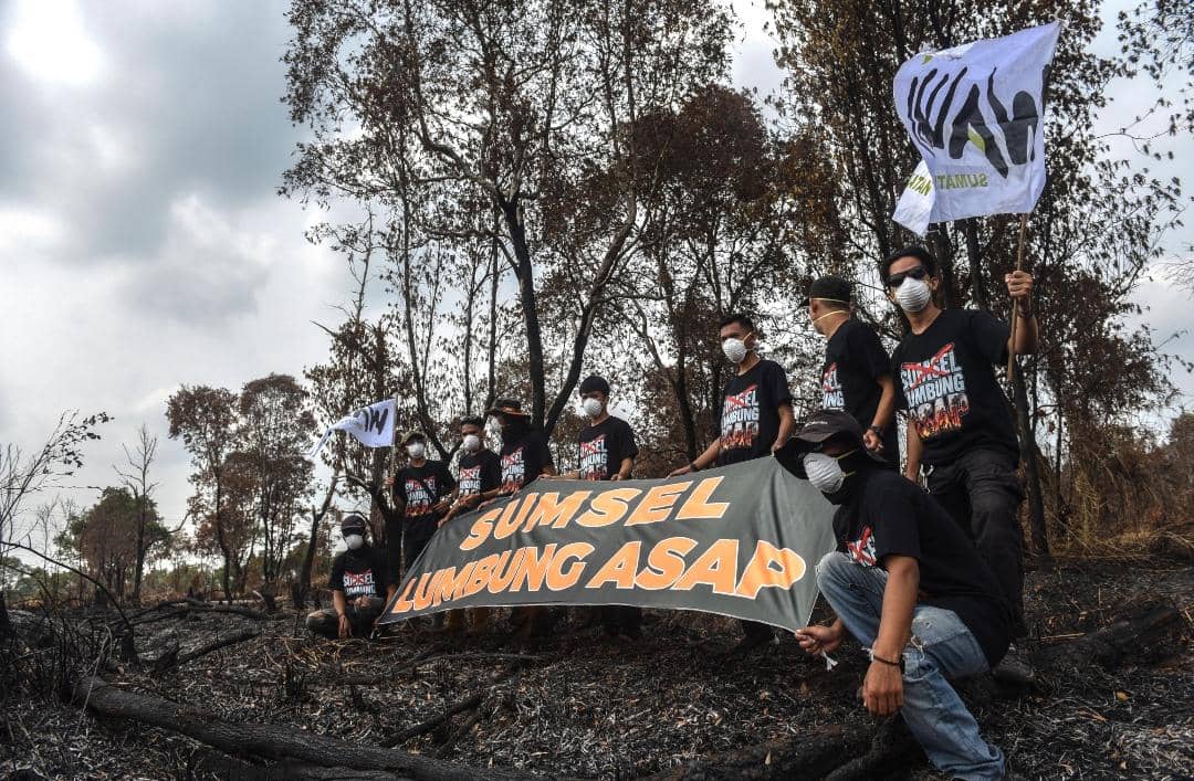 Sumsel Lumbung Asap, Walhi Sebut Krisis Tata Kelola Ekologis