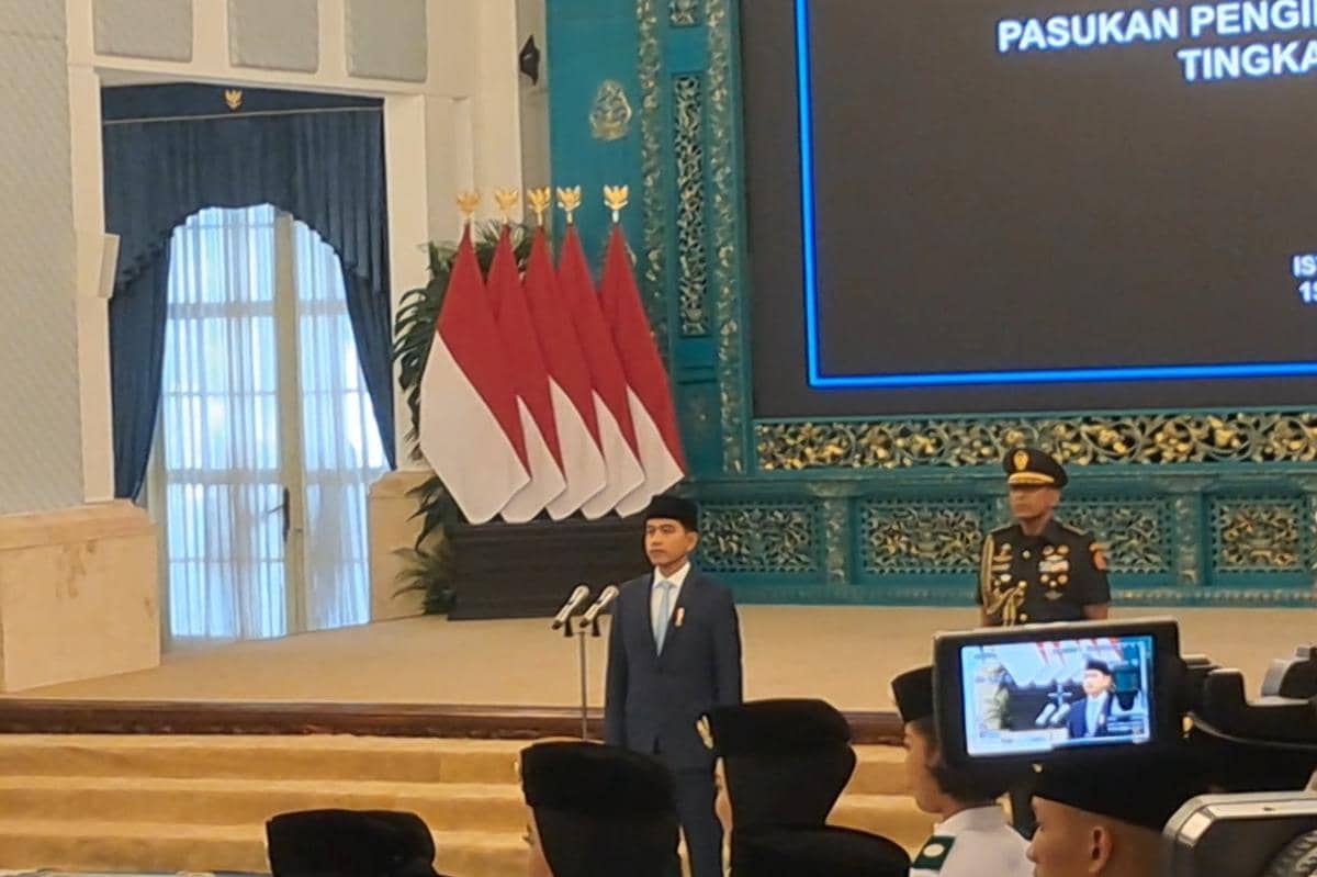 Gibran Kukuhkan Paskibraka 2026 yang Bertugas di Istana Merdeka