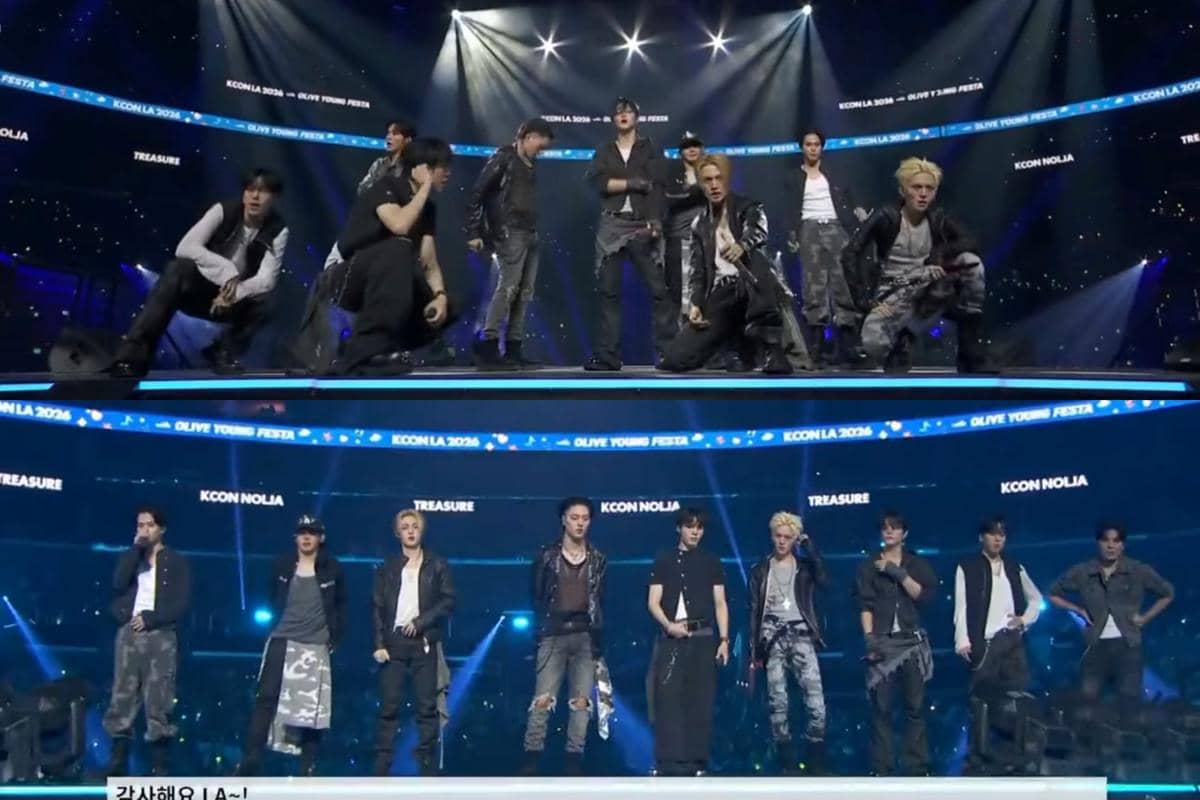 TREASURE tampil di KCON LA 2026 Day 1