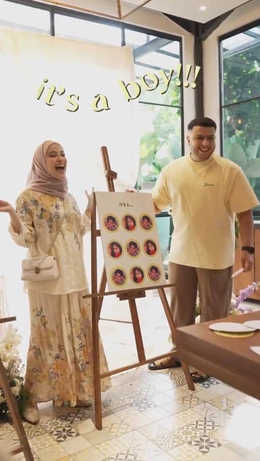 Gender Reveal Kehamilan Kedua Miskah Shafa (instagram.com/miskashf)