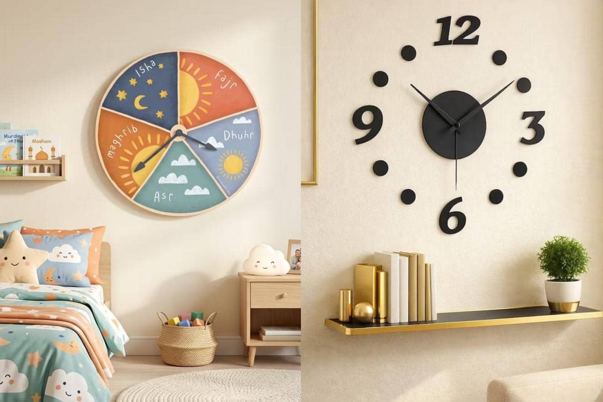 6 Model Jam Dinding Unik untuk Mempercantik Kamar Kos