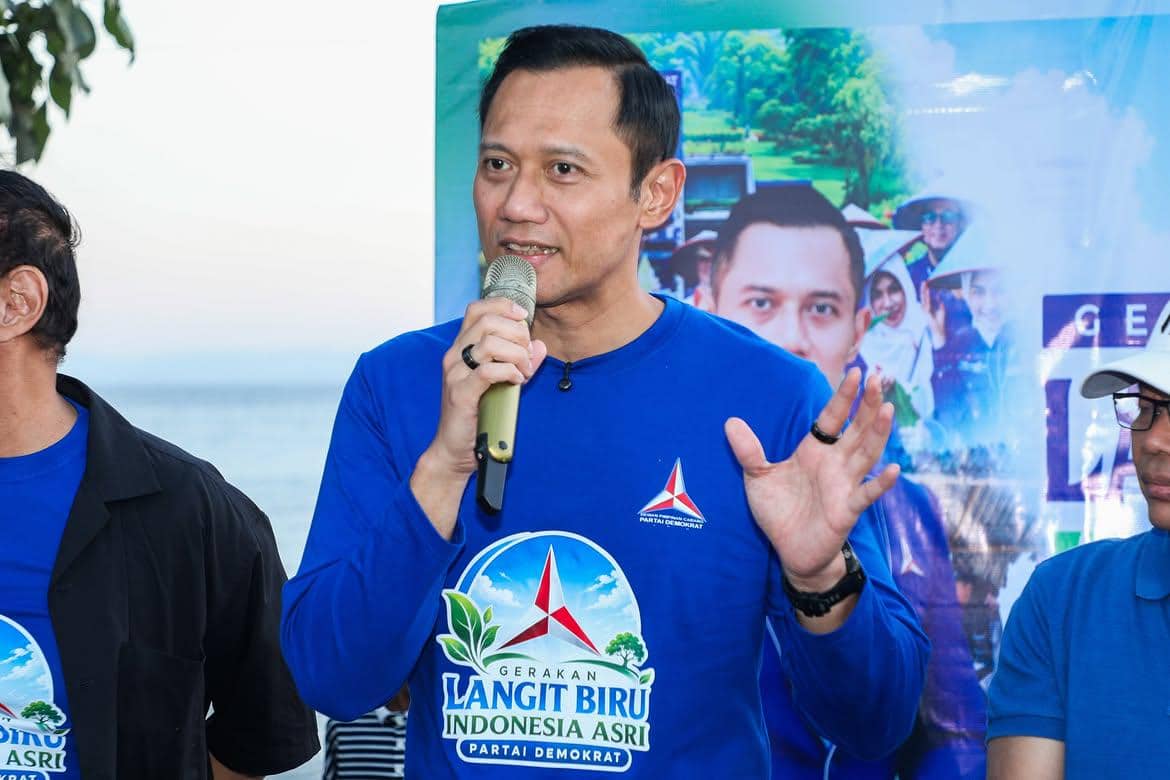 AHY Dorong Gerakan Langit Biru, Bukan Eksklusif untuk Kader Demokrat