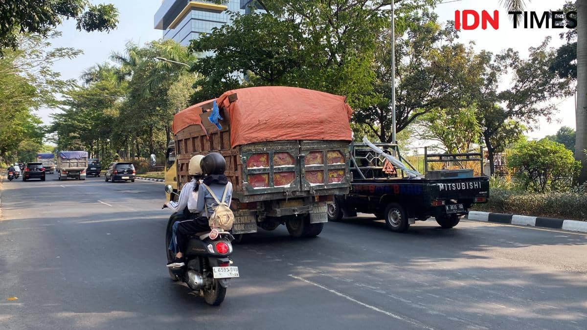 Bendera Merah Putih Tak Lagi Hiasi Truk di Jatim Saat HUT RI Ke-81