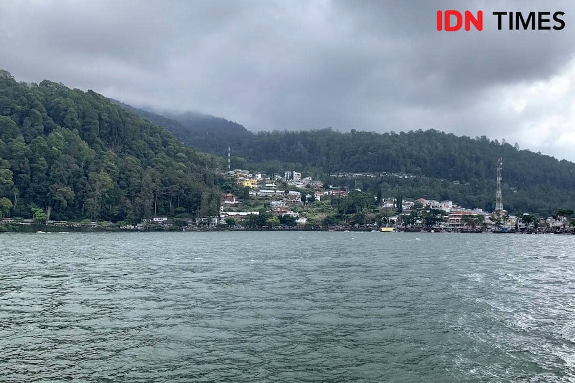 Potret Telaga Sarangan di Magetan, Jawa Timur