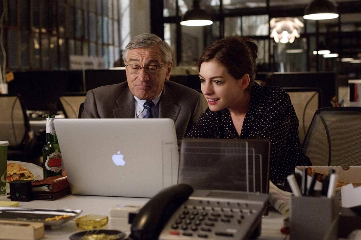 cuplikan film The Intern