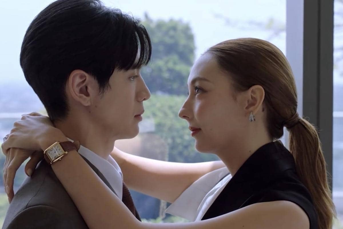 Tangkapan layar cuplikan drama To Love & Cherish dalam dokumentasi TrueVisions sebagai materi promosi serial tersebut.