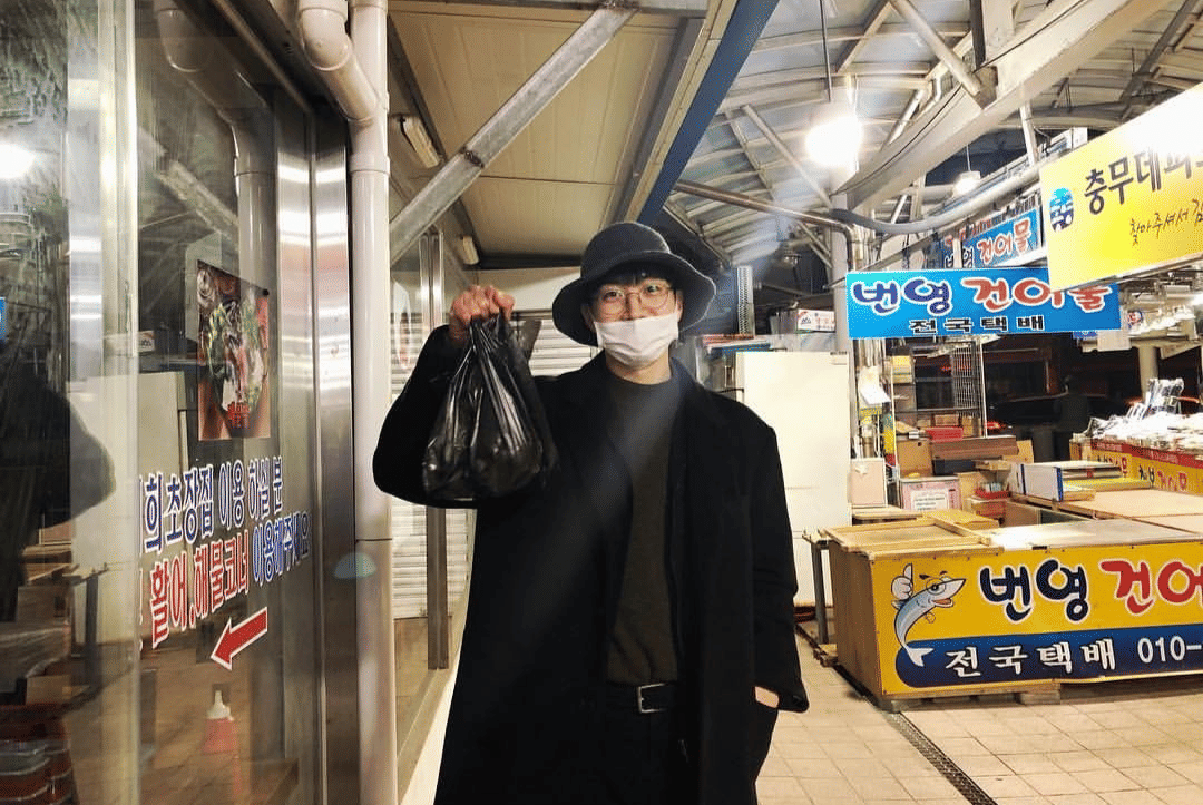 ide outfit night out Kang Hoon