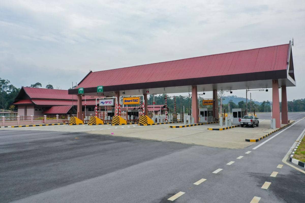 ilustrasi keluar masuk jalan tol