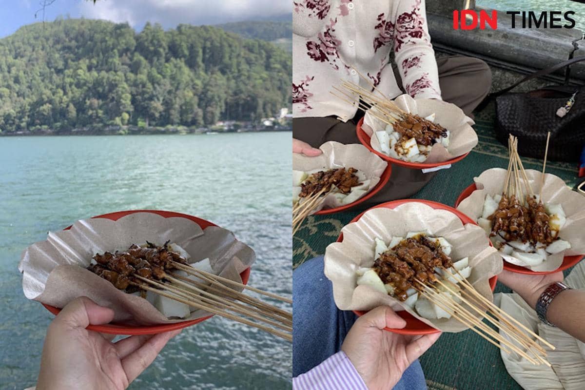 Potret sate kelinci di Telaga Sarangan, Magetan, Jawa Timur
