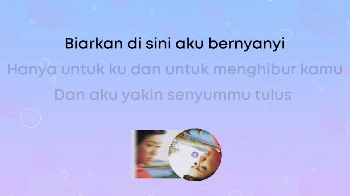 cuplikan video lirik "Perempuanku"