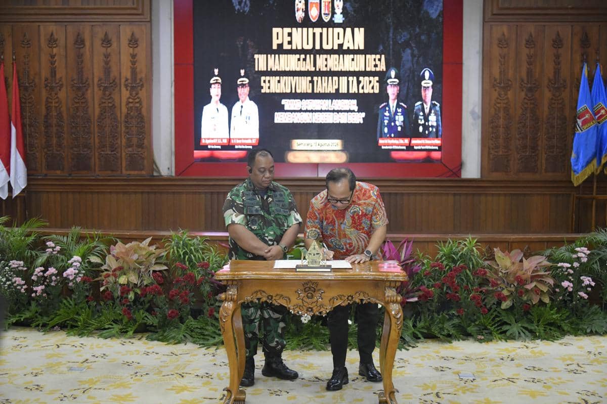TMMD di Sawah Besar Semarang Tuntas, Ini Dampak Positif bagi Warga