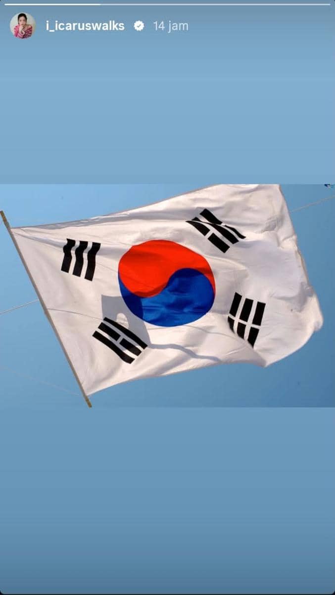 Lee Joo Young unggah ucapan Hari Pembebasan Korea ke-81