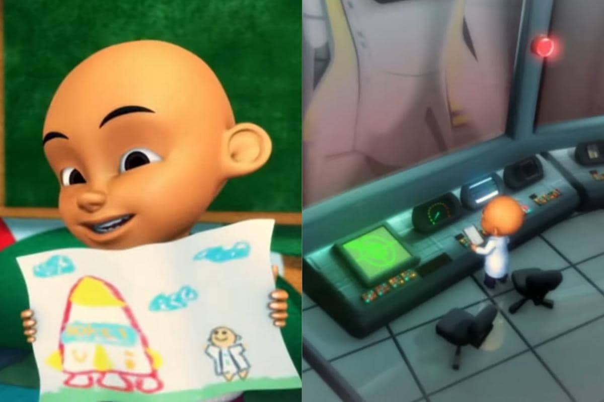 Ipin bercita-cita menjadi pembuat roket demi membantu misi Upin ke luar angkasa