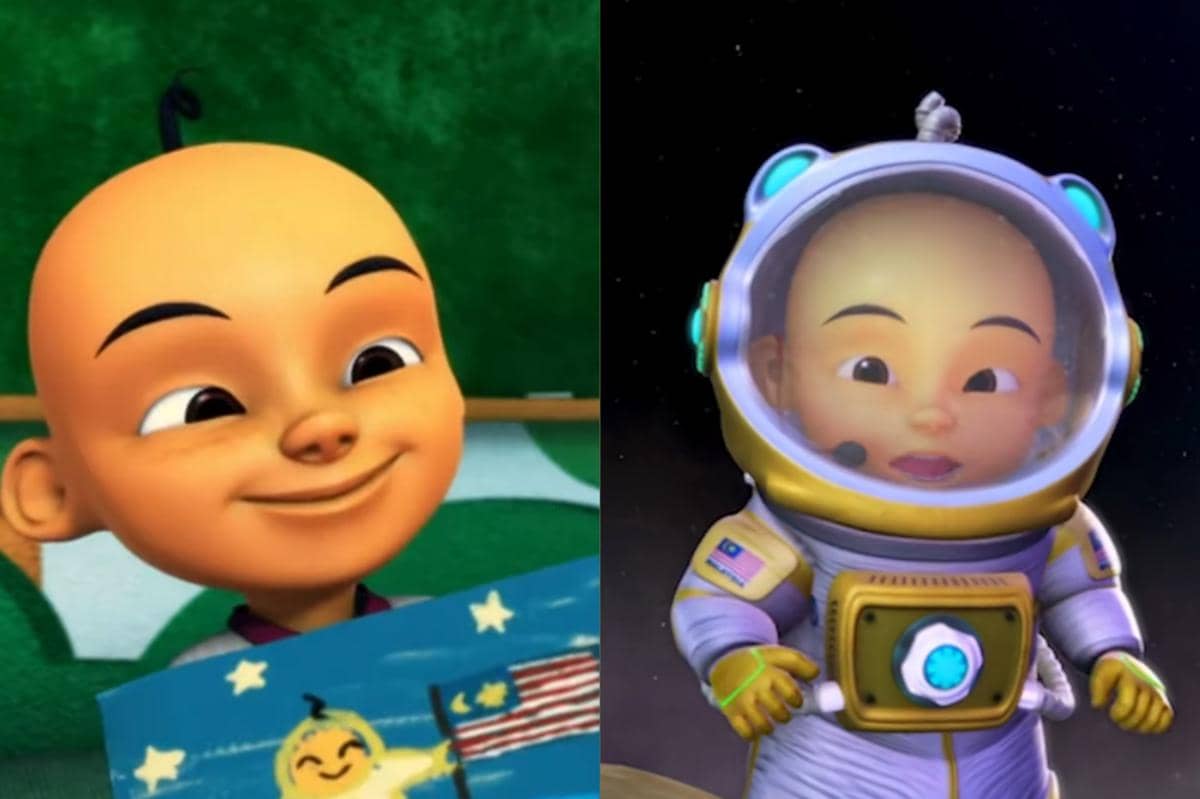 Upin punya cita-cita menjadi angkasawan atau astronaut