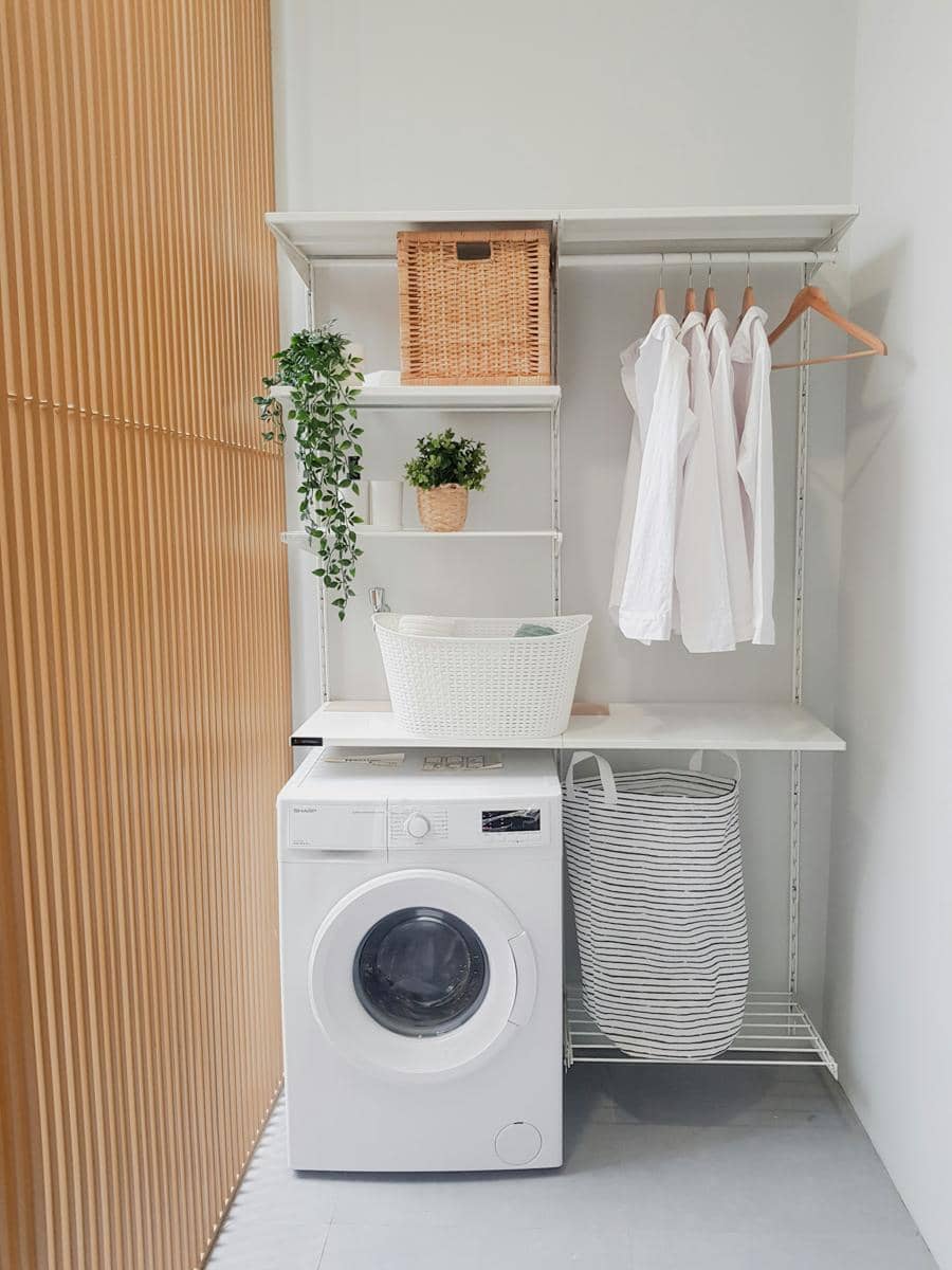 ilustrasi area laundry di rumah