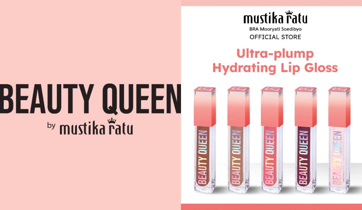 Logo Beauty Queen by Mustika Ratu dan produk lippies