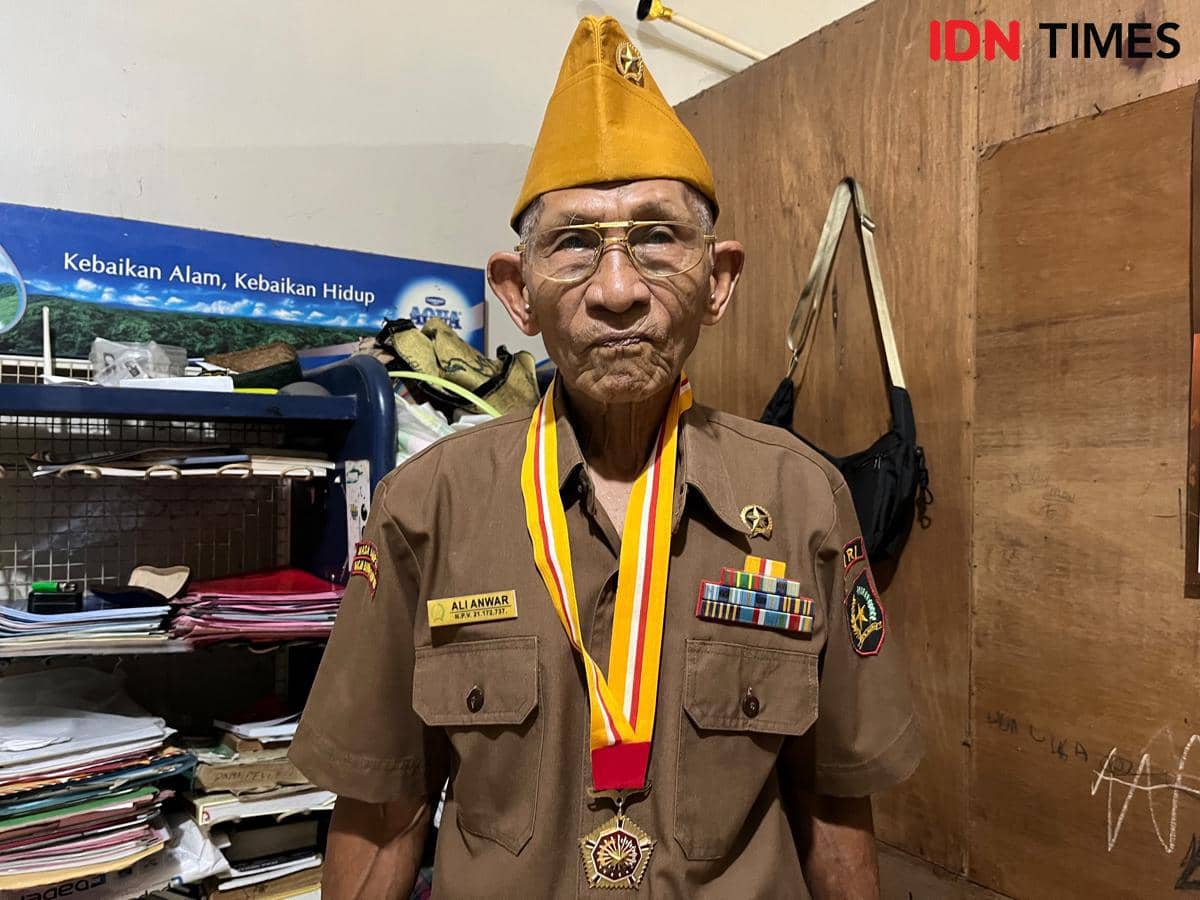 Kisah Veteran Lampung Ali Anwar, dari Medan Operasi ke Masa Senja