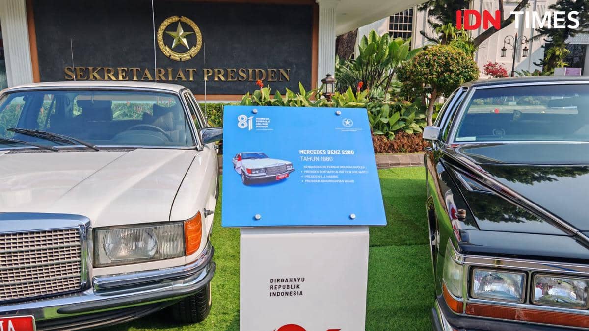 Kendaraan yang pernah digunakan Presiden ke-2 RI Soeharto, Presiden ke-3 RI BJ Habibie, hingga Presiden ke-4 RI Abdurrahman Wahid atau Gus D