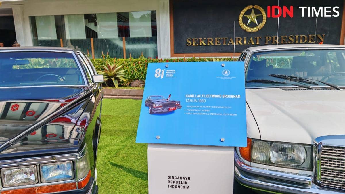 Kendaraan yang pernah digunakan Presiden ke-2 RI Soeharto, Presiden ke-3 RI BJ Habibie, hingga Presiden ke-4 RI Abdurrahman Wahid atau Gus D