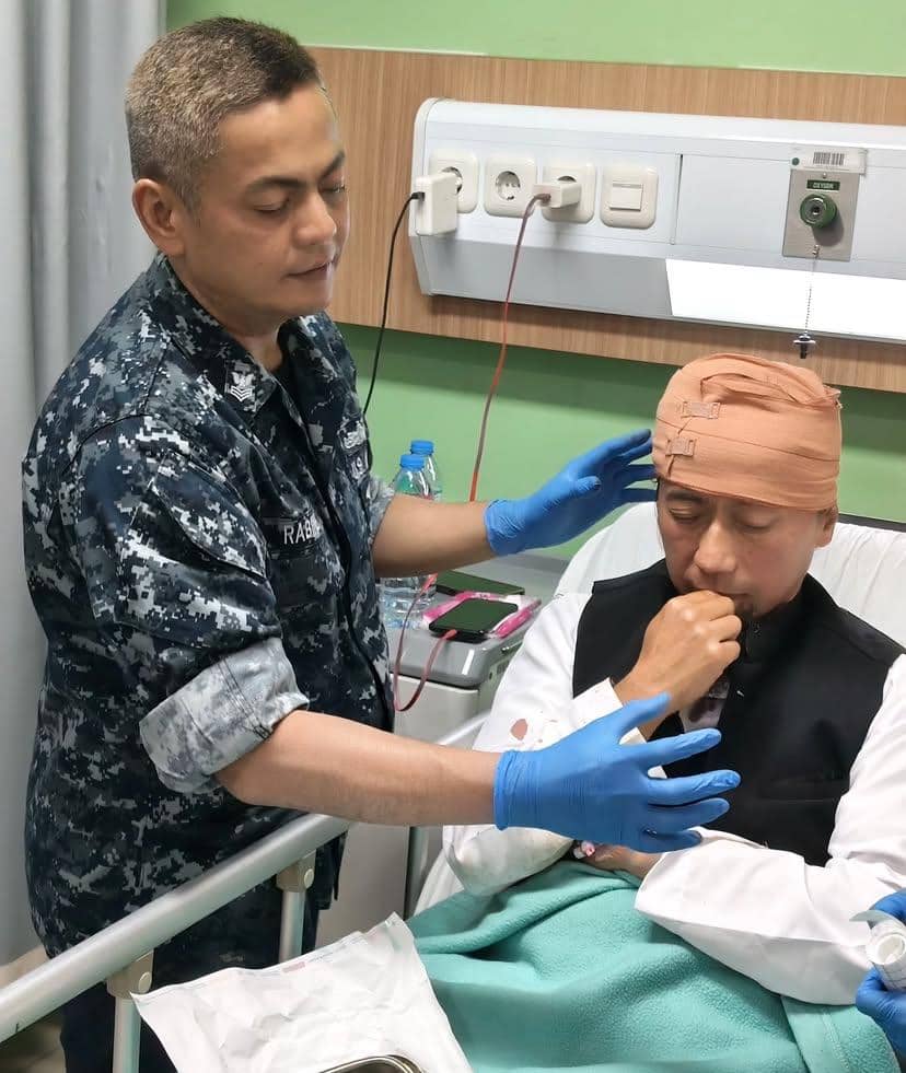 Potret Yuki PAS Band yang dibagikan melalui unggahan Instagram di akun sandypasband sebagai dokumentasi.