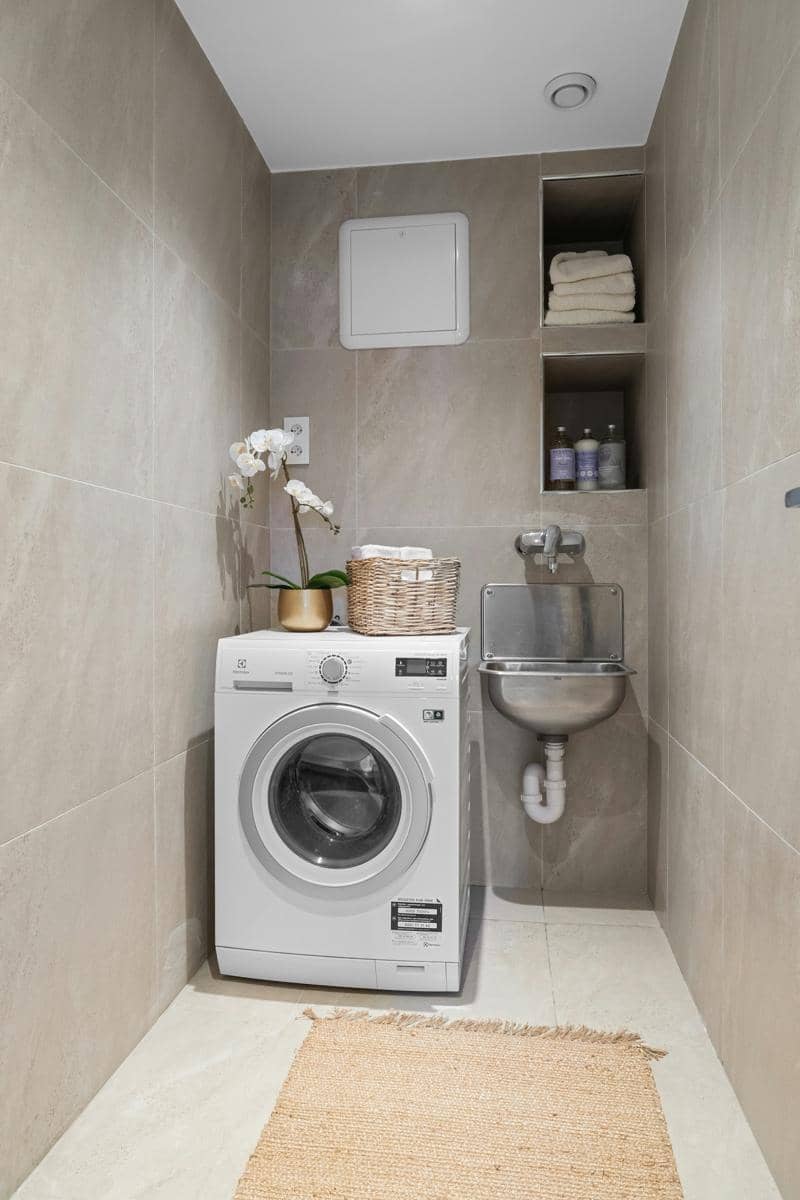 ilustrasi area laundry di rumah