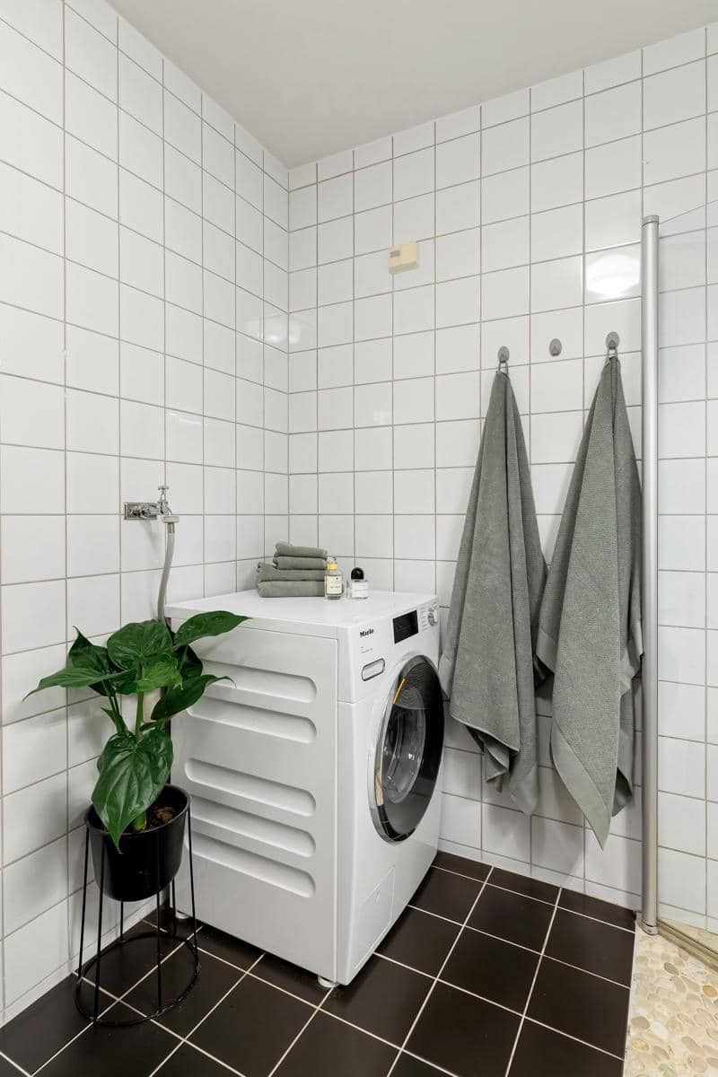 ilustrasi area laundry di rumah