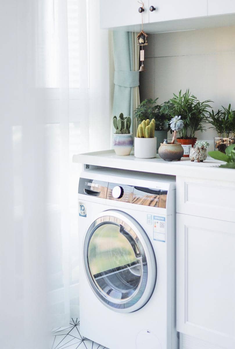 ilustrasi area laundry di rumah
