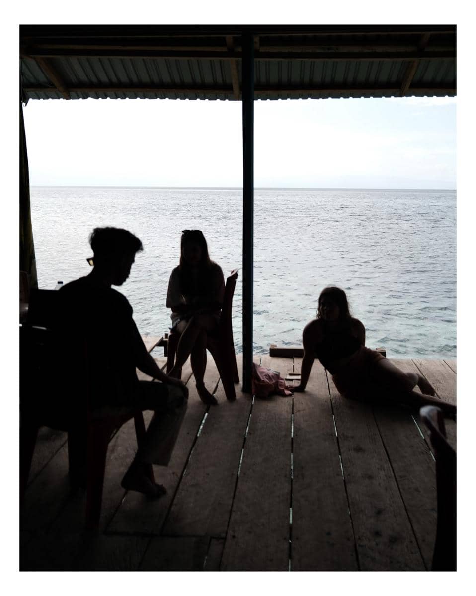 Bella Graceva saat menikmati liburan di Pulau Togean