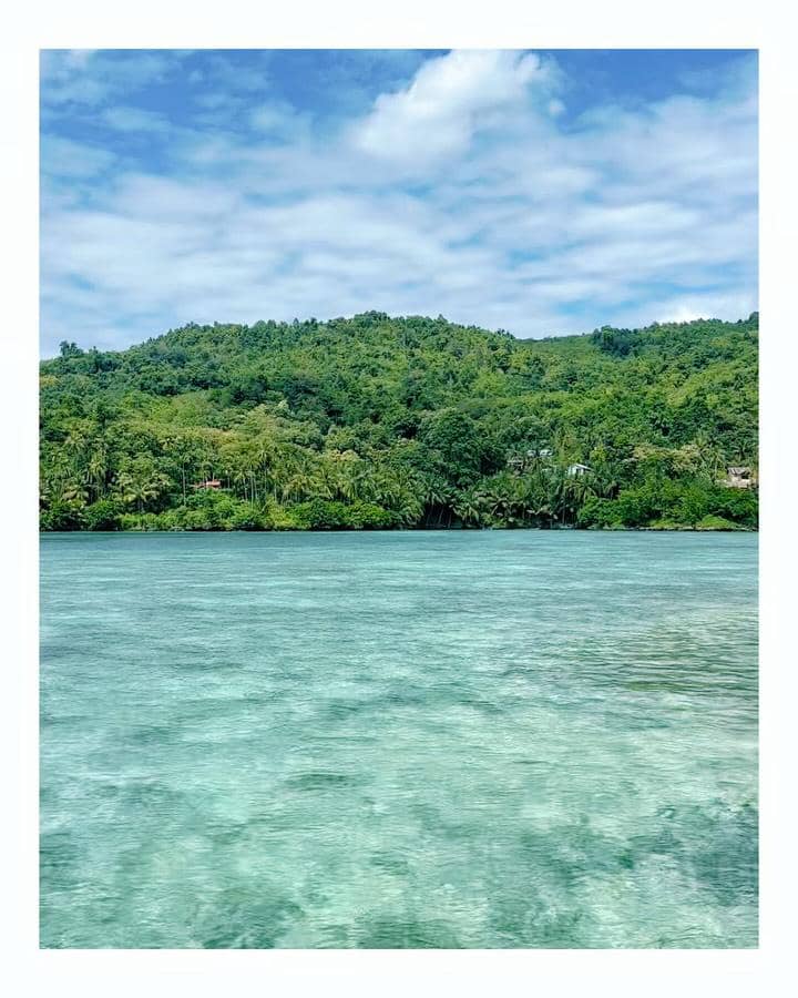 Bella Graceva saat menikmati liburan di Pulau Togean