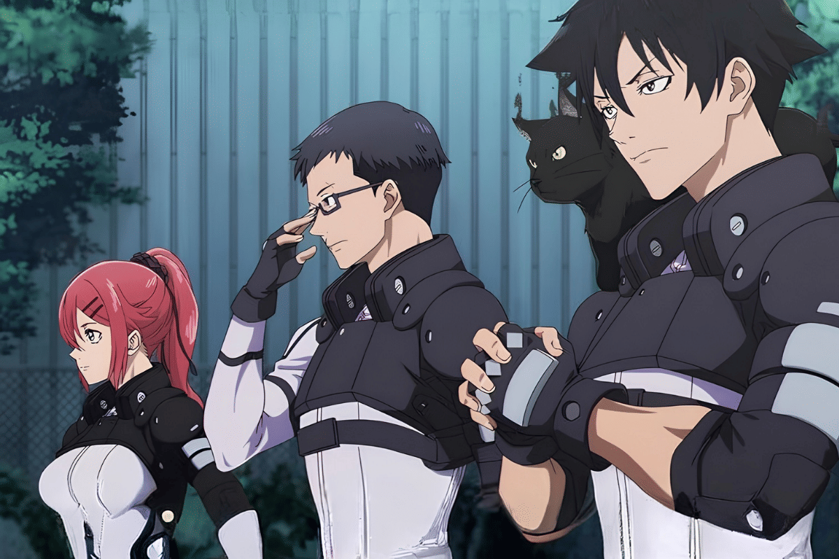 Jiro, Reiji dan Ichika dalam Black Torch