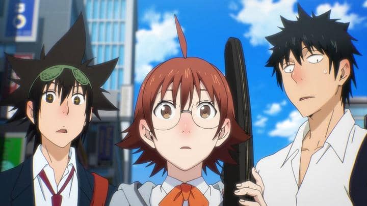 Jin Mori, Han Daewi, dan Yoo Mira dalam The God of High School
