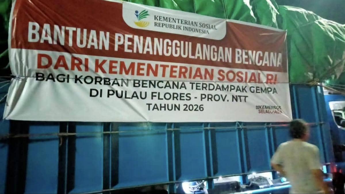 Bantuan Logistik Korban Gempa Flores NTT Dikirim melalui Ende