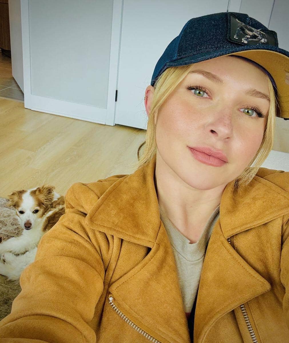 Hayden Panettiere dalam potret yang diunggah melalui akun Instagram pribadinya, instagram.com/haydenpanettiere.