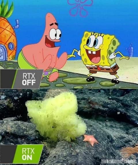 meme SpongeBob tentang menurunkan berat badan