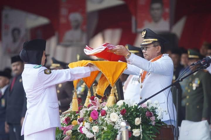 Sachrudin menyampaikan pesan bahwa kemerdekaan harus terasa dalam kehidupan sehari-hari warga Tangerang.