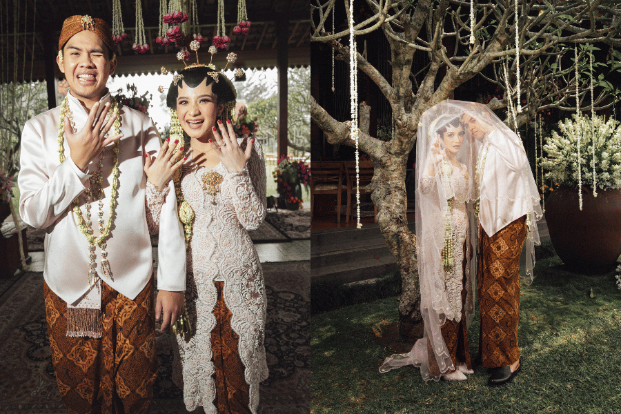 Ide Gaya Akad Nikah Selebgram Audinna, Pesona Anggun Terpancar