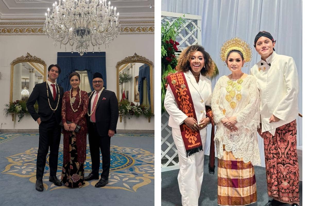 10 Potret Artis Hadiri Penurunan Bendera HUT RI Ke-81 di Istana