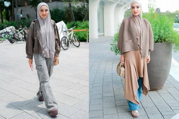 8 Gaya OOTD Ashanty setelah Berhijab, Super Gorgeous!