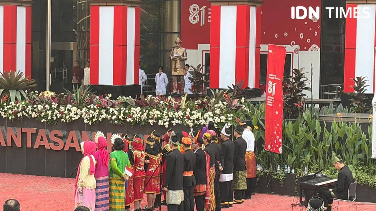 Pimpin Upacara HUT Ke-81 RI, Ketua KPK Doakan Korban Bencana NTT