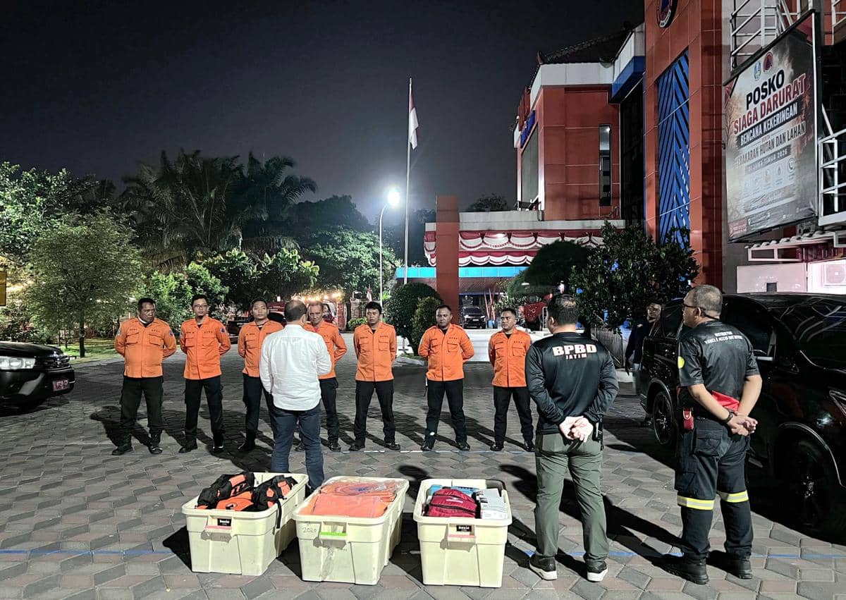 Gempa M7,7 Guncang NTT, Jatim Kirim 7 Personel BPBD