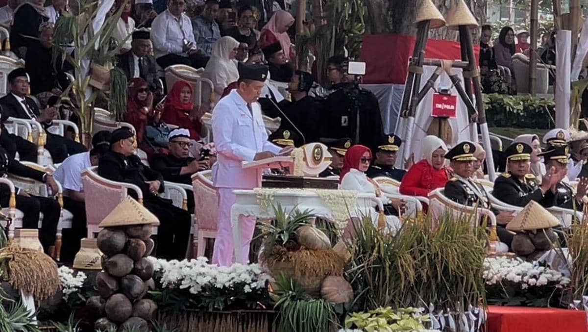 Kursi VIP Upacara HUT RI Jabar Diisi Petani hingga Tukang Sapu