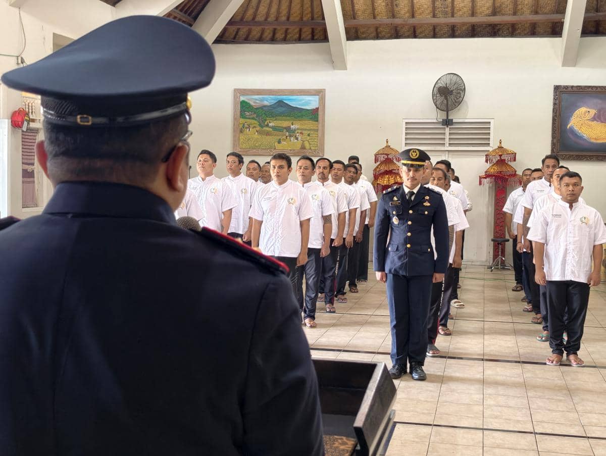 Enam Warga Binaan Lapas Tabanan Bebas Setelah Dapat Remisi