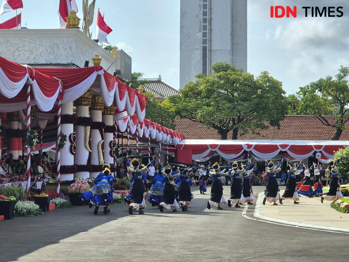 HUT ke-81 RI di Grahadi, Ada Tari Kedaulatan Pangan dan Pesan Buat NTT