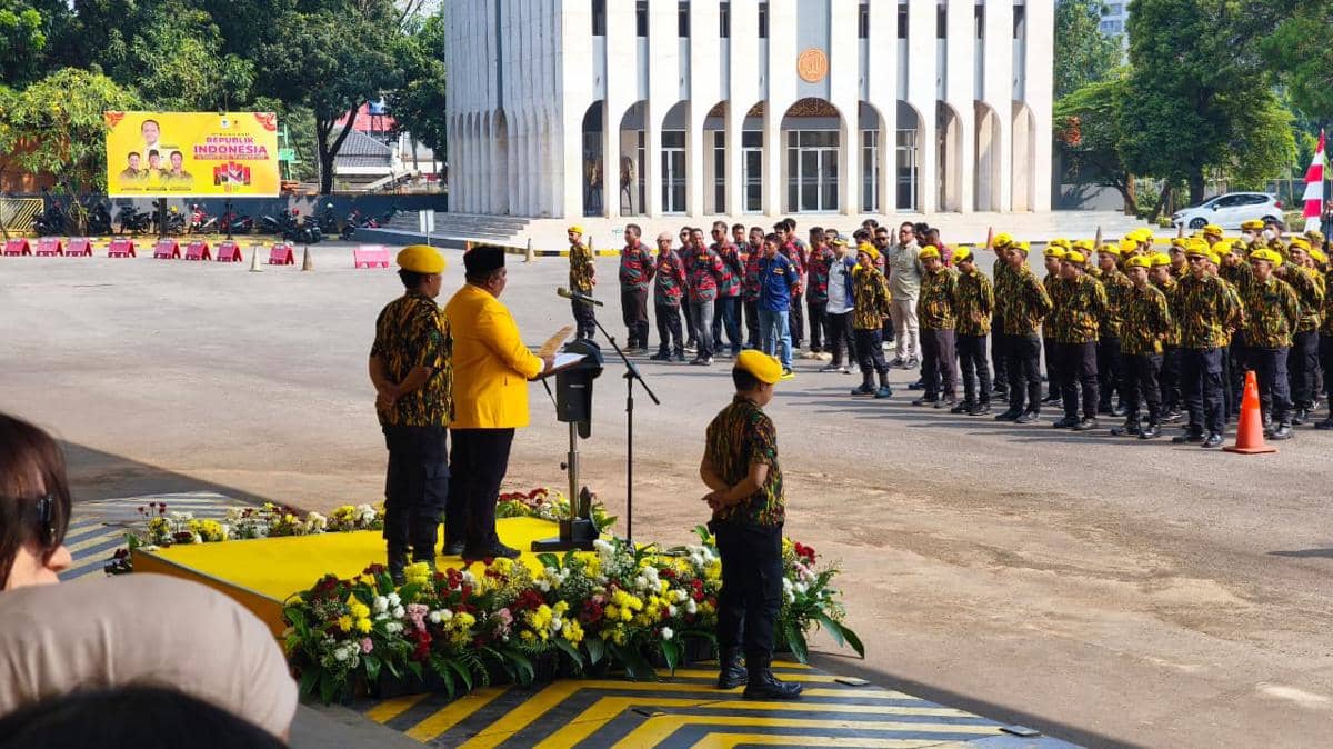 DPP Golkar Gelar Upacara HUT RI, Bahas Persatuan-Doa Korban Bencana